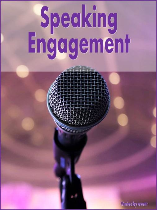 Speaking Engagement (varies by event)